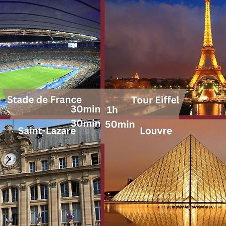 Destiny Appart' Paris -Beauvais-Orly- Podcasts- Stade De France Stains Exteriör bild